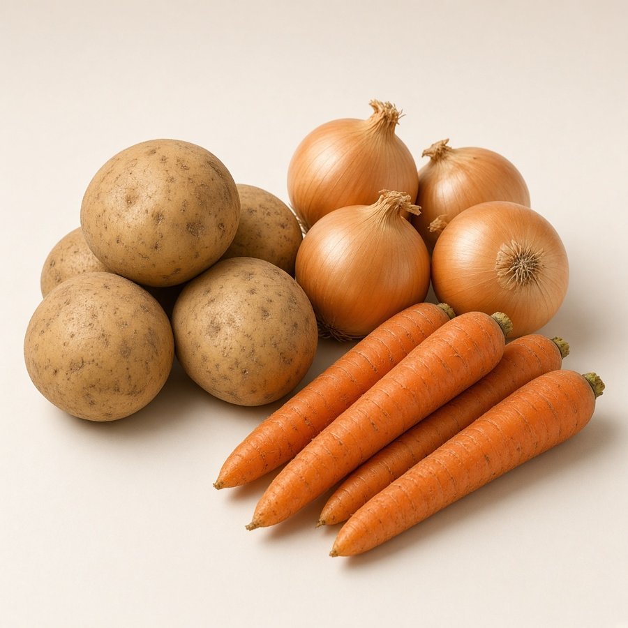 Batata, Cebola e Cenoura — 6 kg