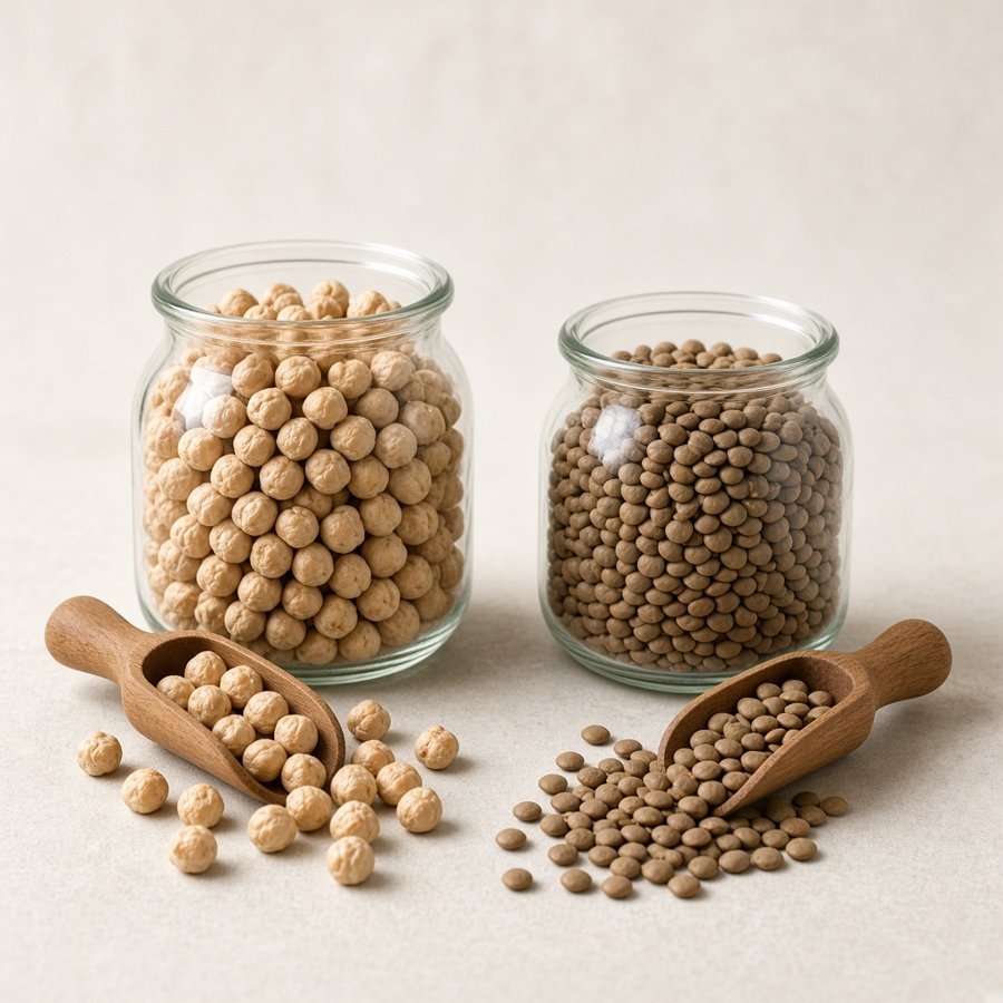 Grão-de-Bico e Lentilha — 2 kg