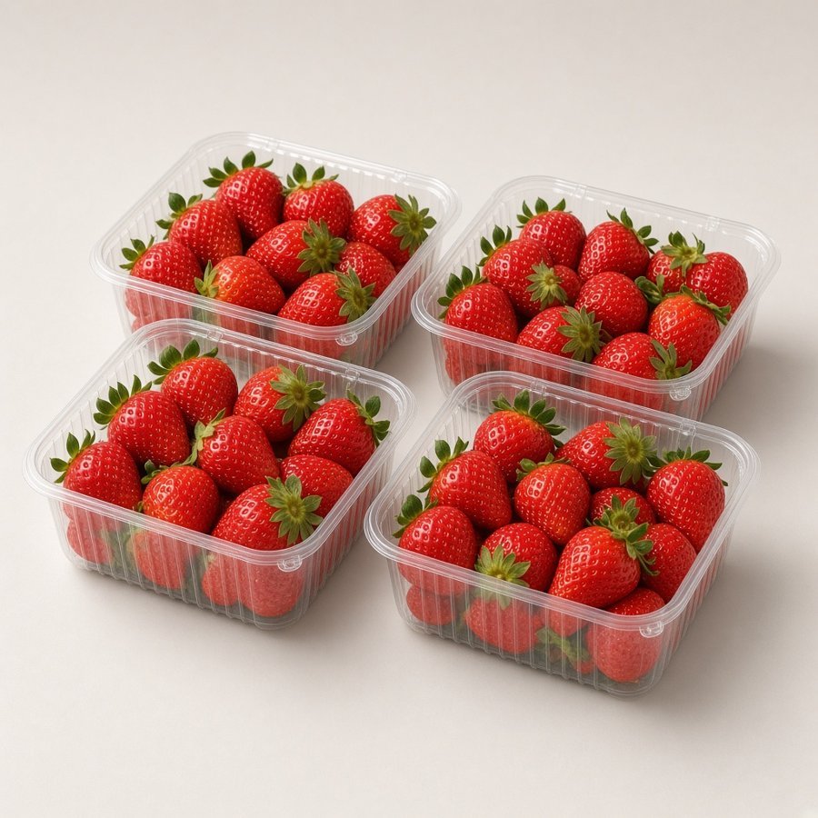 Morango — 4 bandejas de 250 g